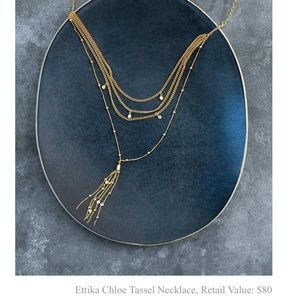 Ettika Chloe Tassel Necklace